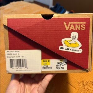 Vans Deluxe Comfort Shoe Box in Red and Brown